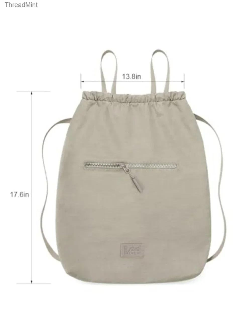 Lightweight Water Resistant Drawstring Backpack Gym Sports Sackpack